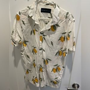 Men’s Abercrombie & Fitch Short Sleeve Button Down